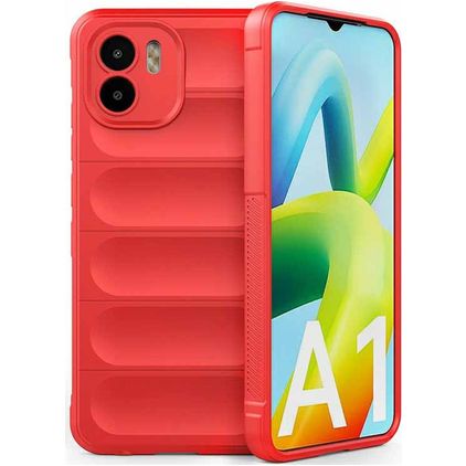 Mobigear Bumpy Coque Xiaomi Redmi A1 4G Coque arrière en TPU Souple - Rouge