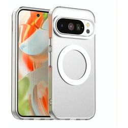 Mobigear Shockproof Google Pixel 10 Pro MagSafe Plastique rigide Coque arrière - Blanc