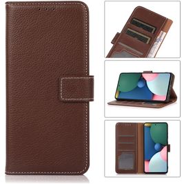 Mobigear Wallet Housse POCO X4 GT Etui Porte-Monnaie - Marron