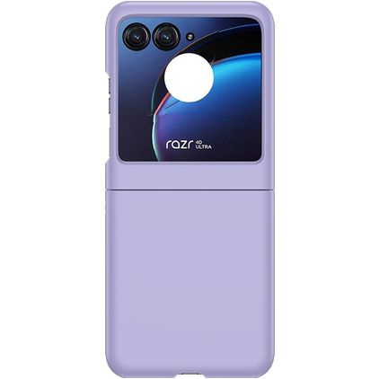 Mobigear Colors Coque Motorola Razr 40 Ultra Coque arrière Rigide - Violet