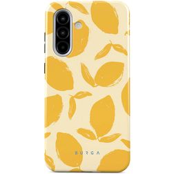 Burga Tough Coque Samsung Galaxy A56 Coque arrière Rigide Anti-Chocs - Lemon Tart