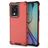 Mobigear Honeycomb Coque Huawei P40 Pro Coque arrière Rigide Anti-Chocs - Rouge