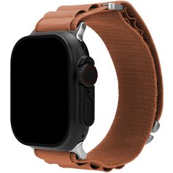 Mobilize Alpine Bracelet Nylon Apple Watch Fermeture boucle ardillon - 42/41/40/38 mm - Terracotta