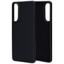 Mobiparts Coque Samsung Galaxy S25 Edge Coque arrière en Silicone - Noir