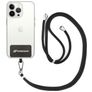 Mobigear Lanyard - Cordon de téléphone universel ajustable - Noir