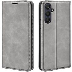 Mobigear Retro Slim Housse Samsung Galaxy A26 Etui Porte-Monnaie - Gris
