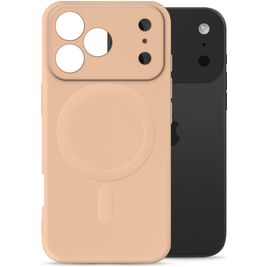 My Style Protective Flex Coque iPhone 17 Pro MagSafe Coque arrière en TPU Souple - Soft Pink