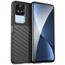 Mobigear Groove Coque POCO F4 Coque arrière en TPU Souple - Noir