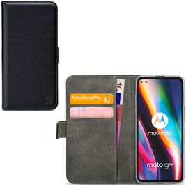 Mobilize Classic Gelly Wallet Housse Motorola Moto G 5G Plus Etui Porte-Monnaie - Noir
