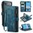 CaseMe C30 Housse iPhone Air Etui Porte-Monnaie - Bleu
