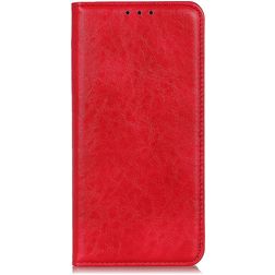 Mobigear Classic Elegance Housse Realme X50 Pro Etui Porte-Monnaie - Rouge