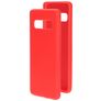 Mobiparts Coque Samsung Galaxy S10 Coque arrière en Silicone - Scarlet Red