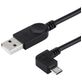 Mobigear - Câble USB-A vers Micro USB 0.3 mètre - Noir