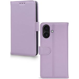 Mobilize Premium Gelly Housse iPhone 17 Etui Porte-Monnaie - Violet