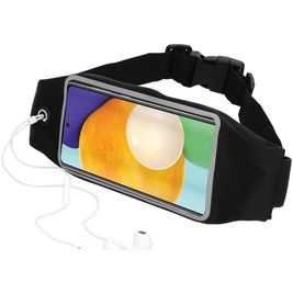 Mobiparts Comfort Fit Belt Brassard Téléphone Samsung Galaxy A52s 5G Ceinture Coque de Sport en Neoprène - Noir