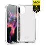 ITSkins SpectrumClear Coque Transparente iPhone XR Coque arrière en TPU Souple Anti-Chocs - Transparent