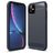 Mobigear Brushed Slim Coque iPhone 11 Coque arrière en TPU Souple - Bleu Marin