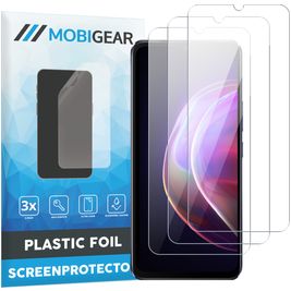 Mobigear Vivo V21 Protection d'écran Film - Compatible Coque (Lot de 3)