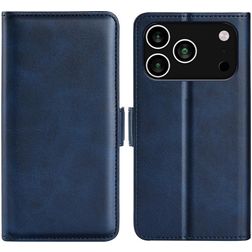 Mobigear Slim Magnet Housse iPhone 17 Pro Etui Porte-Monnaie - Dark Blue