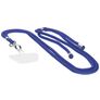 Mobiparts Phonecord - Cordon de téléphone universel ajustable - Bleu