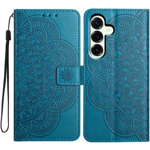 Mobigear Mandala Housse Samsung Galaxy A17 Etui Porte-Monnaie - Bleu