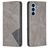 Mobigear Rhombus Slim Housse Samsung Galaxy A54 Etui - Gris
