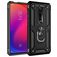 Mobigear Armor Ring Coque Xiaomi Mi 9T Coque arrière Rigide Anti-Chocs avec Anneau-Support - Noir