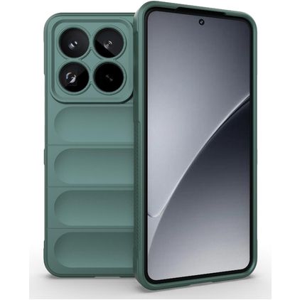 Mobigear Bumpy Xiaomi 15 Pro TPU souple Coque arrière - Vert
