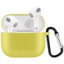 Mobigear Classic Coque Apple AirPods 3 Coque en Silicone Souple - Jaune