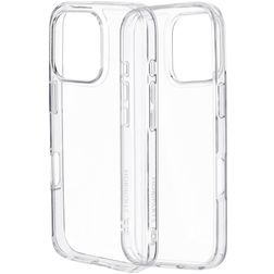Mobiparts Classic Hardcover Coque Transparente iPhone 16 Pro Coque arrière Rigide - Transparent