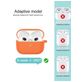 Mobigear Classic Coque Apple AirPods 3 Coque en Silicone Souple - Orange