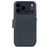 Decoded Detachable Wallet Housse iPhone 17 Pro MagSafe Etui avec Coque Détachable en Cuir Véritable Porte-Monnaie - Navy Shadow