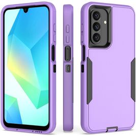 Mobigear Rugged Coque Samsung Galaxy A16 Coque arrière Rigide Anti-Chocs - Violet