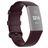 Mobigear Cross Bracelet Silicone Fitbit Charge 4 Fermeture boucle ardillon - Bordeaux