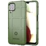 Mobigear Rugged Shield Coque Samsung Galaxy M12 Coque arrière en TPU Souple Anti-Chocs - Vert