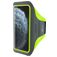 Mobiparts Comfort Fit Brassard Téléphone iPhone 11 Pro Max Brassard Coque de Sport en Neoprène - Neon Green