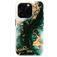 MIO Coque iPhone 16 Pro MagSafe Coque arrière Rigide - Green Marble