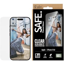 SAFE by PanzerGlass Ultra-Wide-Fit iPhone Air Verre trempé Protection d'écran - Compatible coque + Cadre de pose