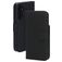 Mobiparts Housse Samsung Galaxy A55 Etui en Cuir Véritable Porte-Monnaie - Noir