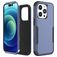 Mobigear Ultra Tough Coque iPhone 15 Pro Max Coque arrière Rigide Anti-Chocs - Royal Blue