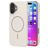 Mobiparts Slim Line iPhone 17 MagSafe Plastique rigide Coque arrière - Off White