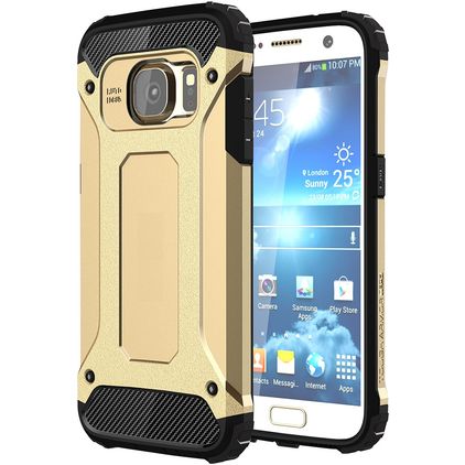 Mobigear Outdoor Coque Samsung Galaxy S7 Coque arrière Rigide Anti-Chocs - Or