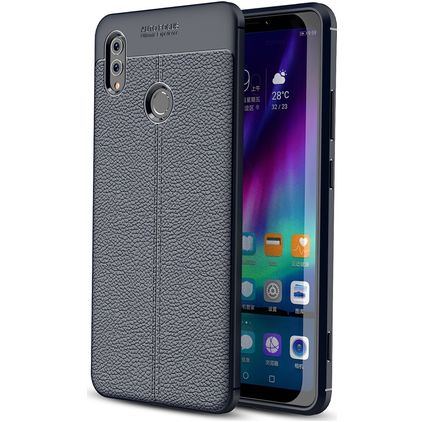 Mobigear Luxury Coque HONOR Note 10 Coque arrière en TPU Souple - Bleu Marin