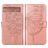 Mobigear Butterfly Housse Google Pixel 7a Etui Porte-Monnaie - Rose doré