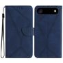 Mobigear Stitch Housse iPhone Air Etui Porte-Monnaie - Bleu