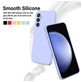 Mobigear Rubber Touch Coque Samsung Galaxy S24 FE Coque arrière en Silicone - Violet
