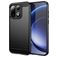 Mobigear Brushed Slim Coque OnePlus 15 Coque arrière en TPU Souple - Noir