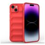 Mobigear Bumpy Coque iPhone 15 Plus Coque arrière en TPU Souple - Rouge