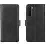 Mobigear Slim Magnet Housse OnePlus Nord Etui Porte-Monnaie - Noir
