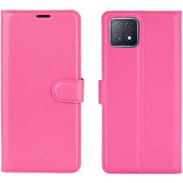 Mobigear Classic Housse OPPO A73 5G Etui Porte-Monnaie - Magenta